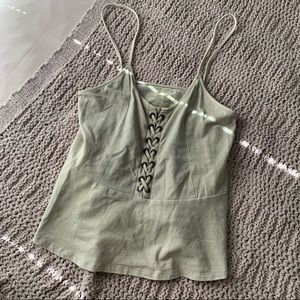 Green Tank Top